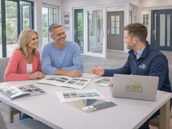 Design Centre Showroom Appointments with Eden Windows