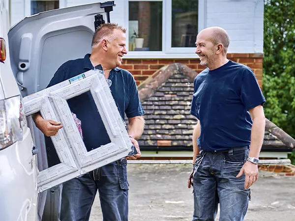 Two window installers