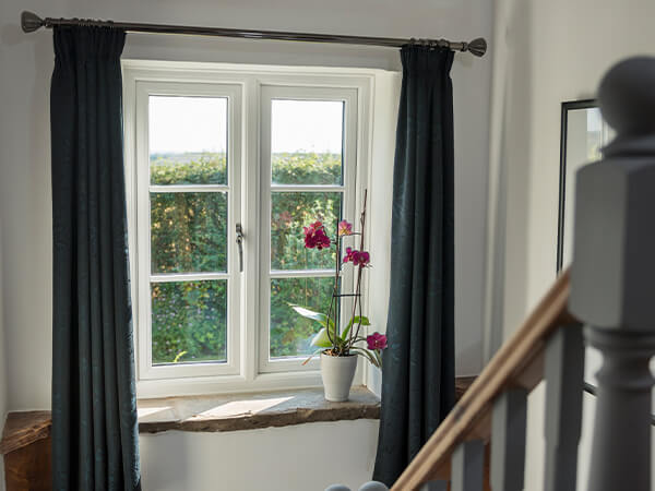 White Casement Windows