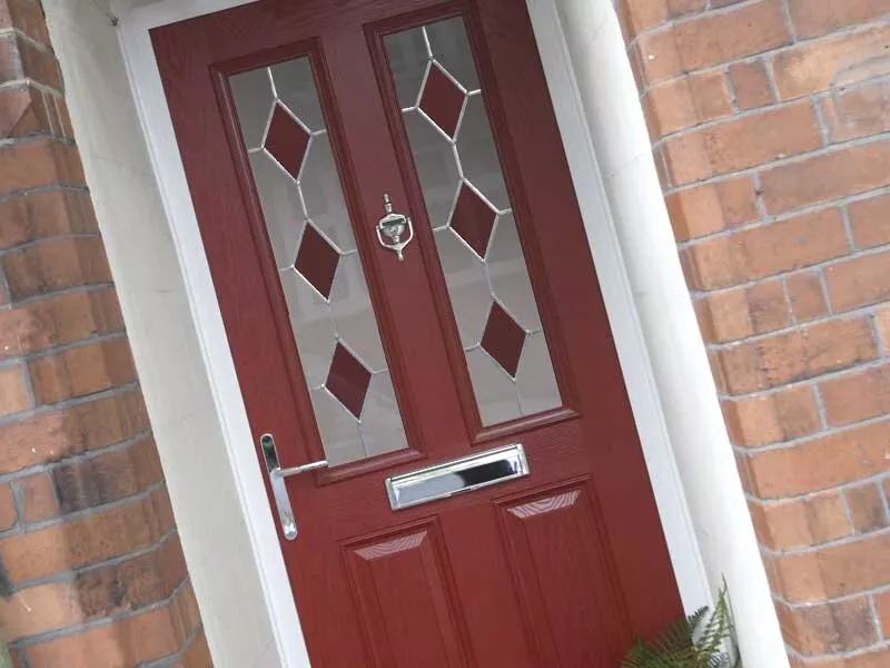 Red Composite Doors